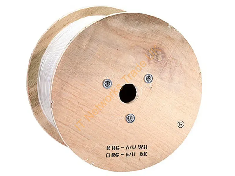 7482 - Monoprice 7482 Coaxial Cable 12000" (304.8 M) White