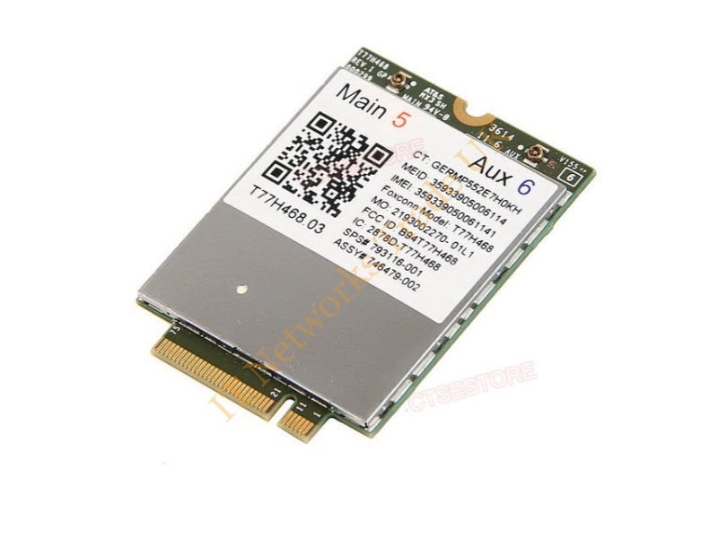 748599-001 HP MU736 WWAN hs3110 HSPA+ Mobile Wireless LAN Card for EliteBook 725 G2