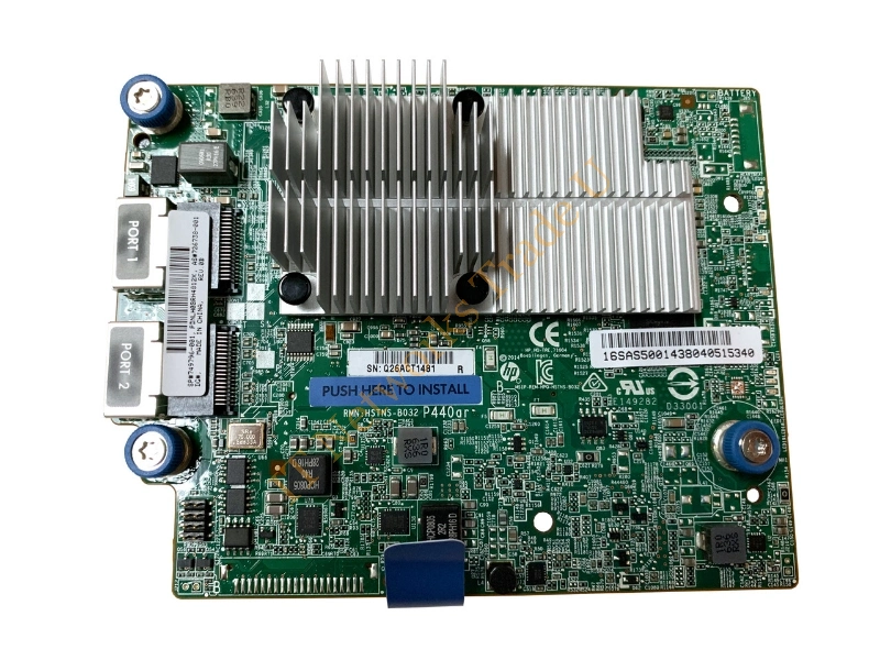 749974-B21 HP Smart Array P440ar Dual Port PCI-Express 3 x8 12GB/s SAS Mezzanine Storage Controller Card with 2GB Flash Back Write Cache Raid Controller