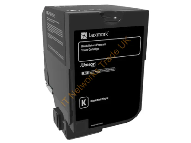 74C00KG - Lexmark 74C00Kg Toner Cartridge 1 Pc(S) Original Black