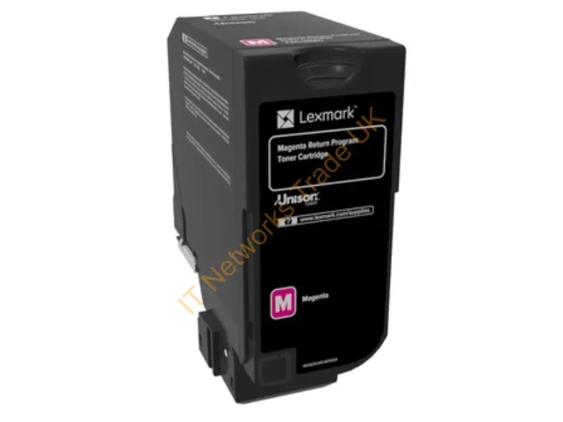 74C00MG - Lexmark 74C00Mg Toner Cartridge 1 Pc(S) Original Magenta