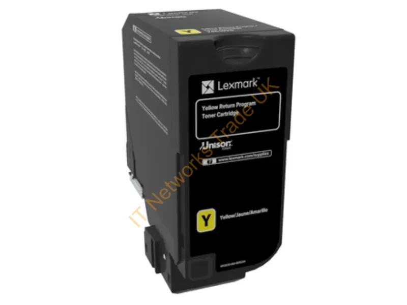 74C00YG - Lexmark 74C00Yg Toner Cartridge 1 Pc(S) Original Yellow