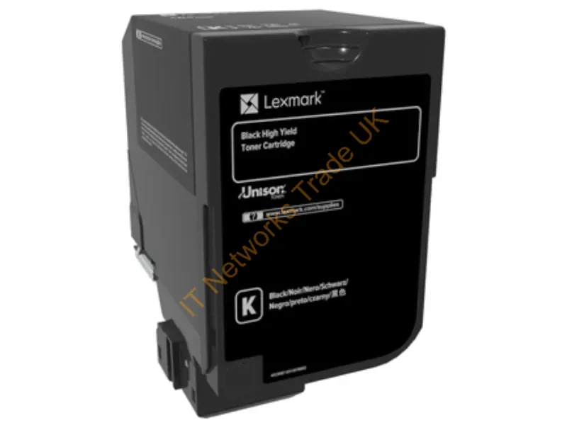 74C0H10 - 74C0H10 Toner Black, 12K Pages