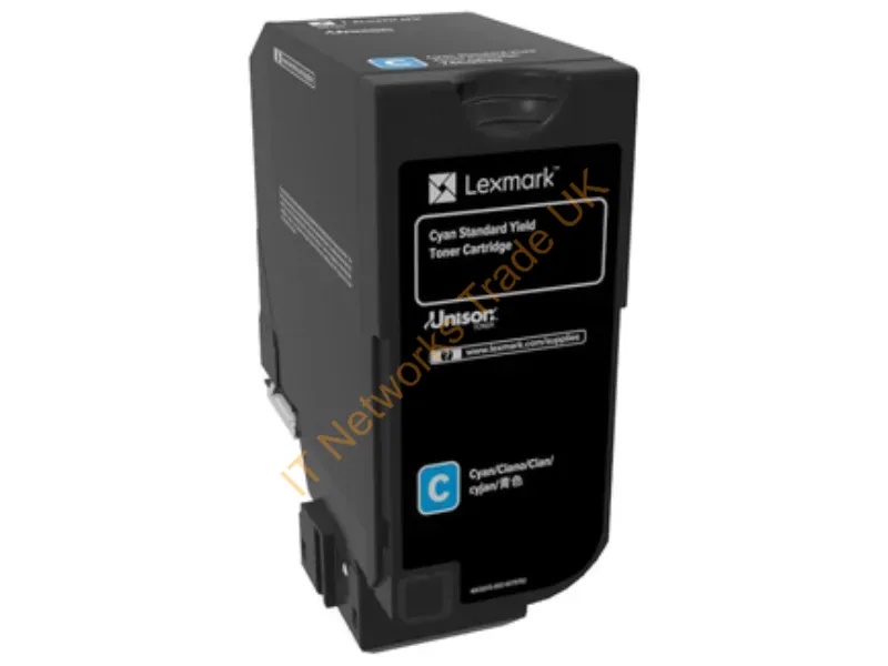 74C0S20 - 74C0S20 Toner Cyan, 7K Pages