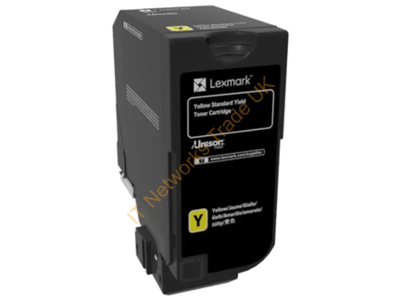 74C0S40 - 74C0S40 Toner Yellow, 7K Pages