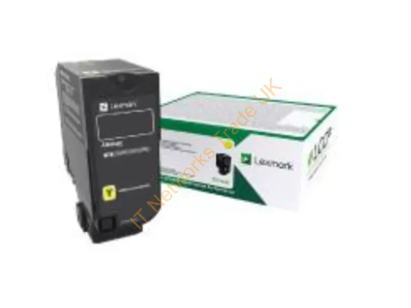 74C0SYG - Lexmark 74C0Syg Toner Cartridge 1 Pc(S) Compatible Yellow