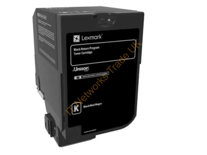 74C10K0 - Lexmark 74C10K0 Toner Cartridge Original Black 1 Pcs