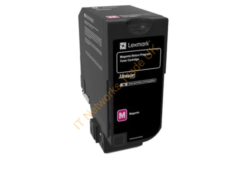 74C10M0 - Lexmark 74C10M0 Toner Cartridge Original Magenta 1 Pcs