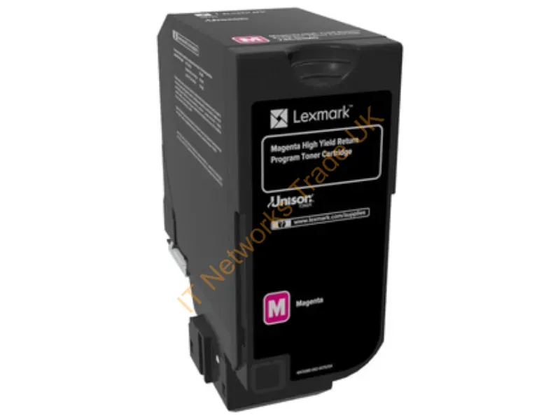74C1HM0 - Lexmark Cs725 Original Magenta 1 Pcs