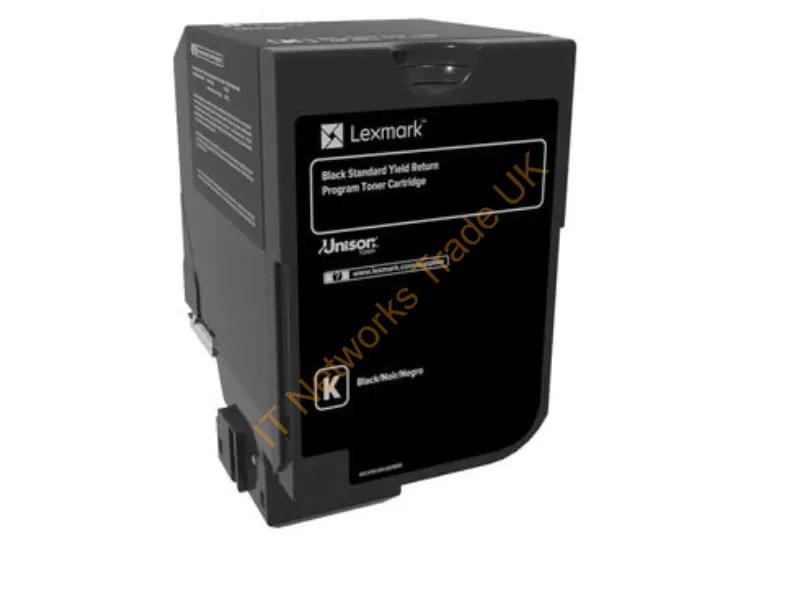 74C1SK0 - Lexmark 74C1Sk0 Toner Cartridge Original Black 1 Pcs