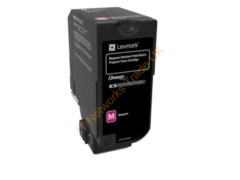 74C1SM0 - Lexmark 74C1Sm0 Toner Cartridge Original Magenta 1 Pcs