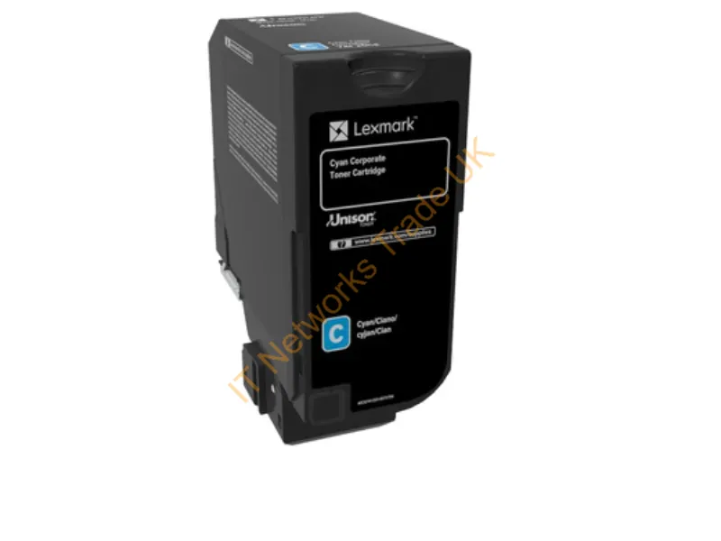 74C20CE - Lexmark 74C20CE Toner-kit cyan return program Project, 3K pages for Lexmark CS 720/725/CX 725