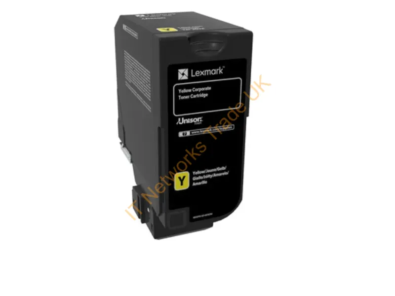 74C20YE - Lexmark 74C20YE Toner-kit yellow return program Project, 3K pages for Lexmark CS 720/725/CX 725