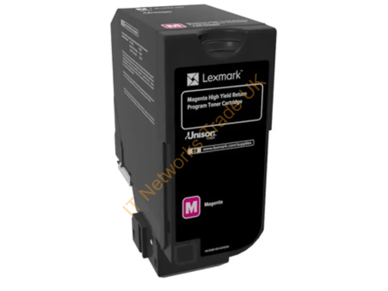 74C2HM0 - Lexmark 74C2HM0 Toner magenta, 12K pages Accessory