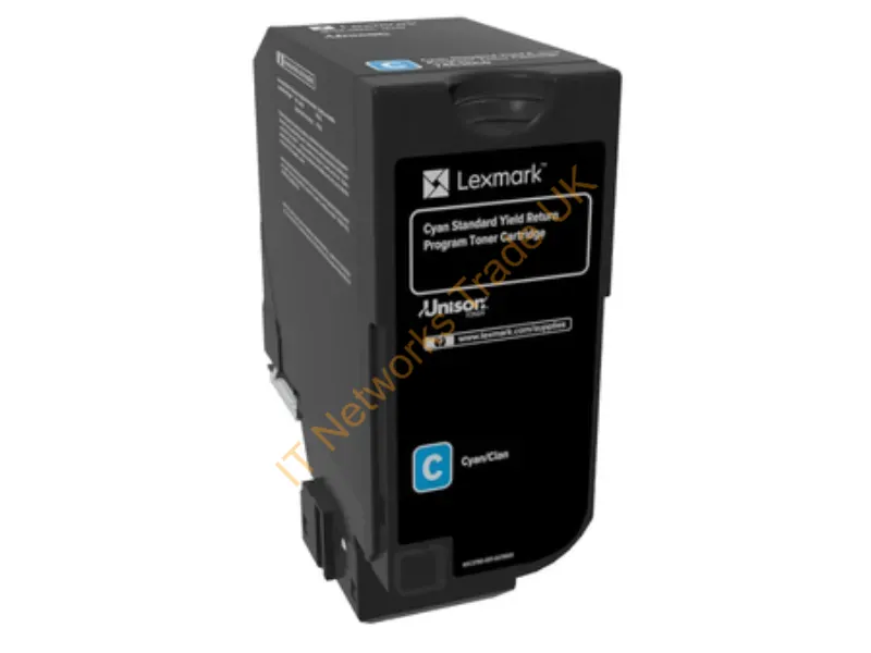 Lexmark 74C2SC0 Toner cyan, 7K pages Accessory