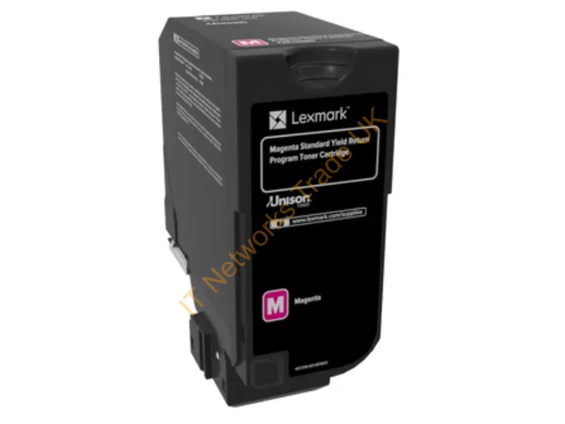 Lexmark 74C2SM0 Toner magenta, 7K pages Accessory