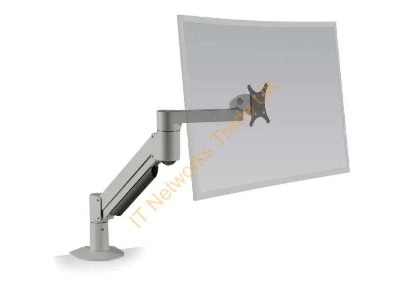 7500-1000-124 - Hat Design Works 7500-1000-124 Monitor Mount / Stand 43" Silver Desk