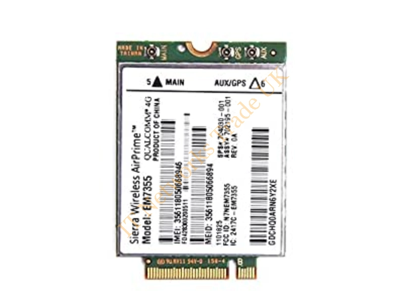 752805-001 HP EM7355 Na LTE M.2 WWAN Adapter Wireless LAN Card