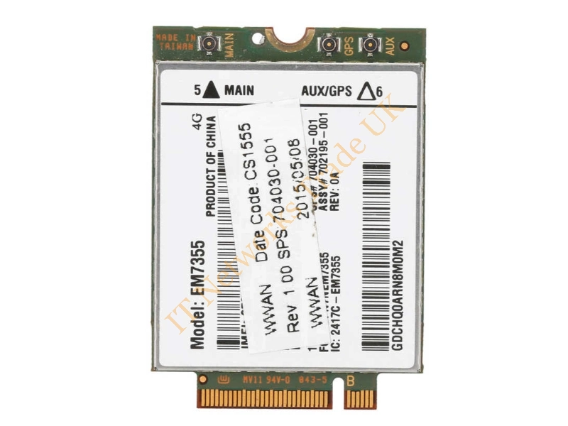 753080-005 HP Hm Em7355 Na LTE M.2 WWAN Adapter Wireless LAN Card