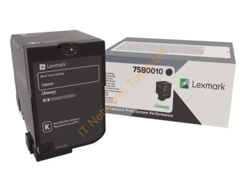 75B0010 - Lexmark 75B0010 Toner black, 13K pages Accessory