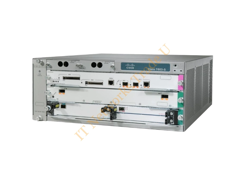 7603S-SUP720B-P Cisco 7603-S Chassis 1 x Expansion Slot 2 x Supervisor Engine Router