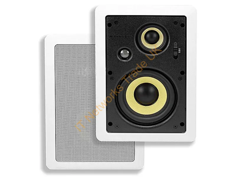 7607 - Monoprice 7607 Loudspeaker 3-Way Black, White 80 W