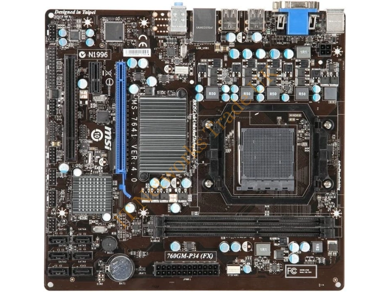 760GM-P35 MSI AMD Phenom II 760G+SB710 DDR SATA PCI-Express Socket AM3 Micro-ATX- Motherboard