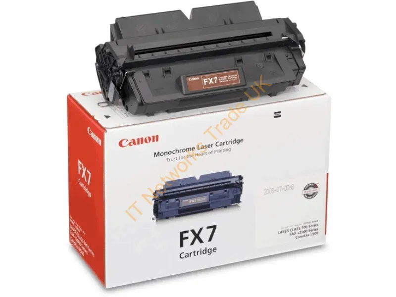 7621A001 - Canon Fx-7 Black Toner Cartridge Original