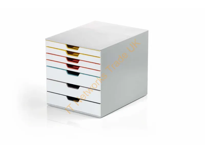 762727 - Durable VARICOLOR MIX 7 Grey Plastic