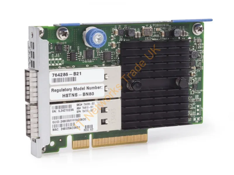 764286-B21 HP Infiniband QDR/Ethernet 10GB 2-Port 544+flr-QSFP Adapter Networking Accessory