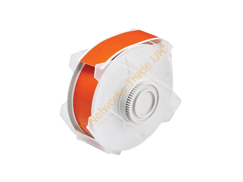 76637 - Brady 76637 Printer Label Orange Self-Adhesive Printer Label