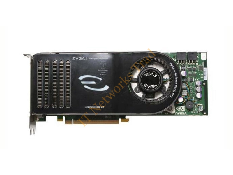 768-P2-N835-K1 EVGA -GeForce 8800GTX SuperClocked 768MB DDR3 384-Bit PCI Express Dual DVI/ TV Out/ HDTV Video Graphics Card