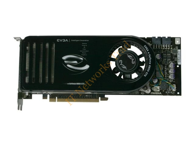 768-P2-N837-B1 EVGA -GeForce 8800 GTX 768MB 384-Bit GDDR3 PCI Express x16 HDCP Ready SLI Supported Video Graphics Card