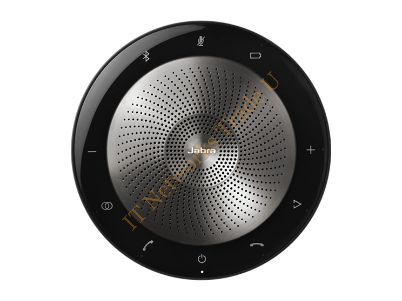 Jabra Speak 710 MS Universal USB/Bluetooth Black, Silver speakerphone