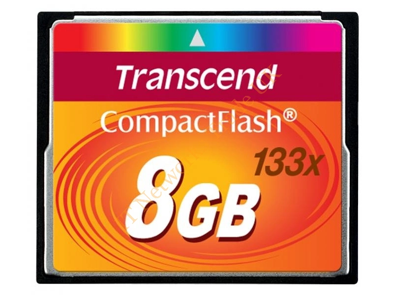 7776X266 Transcend 8GB 266x CompactFlash (CF) Memory Card