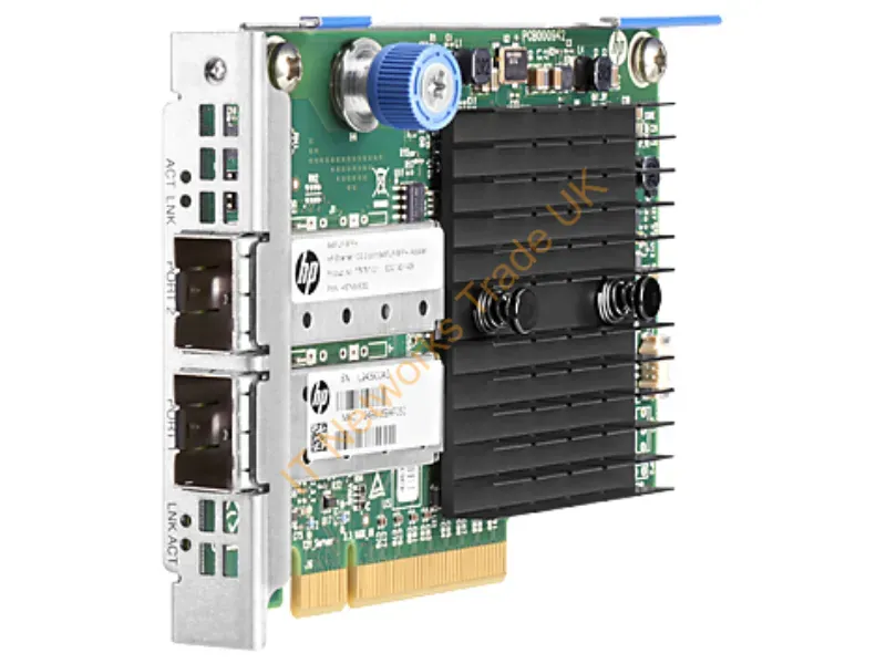 779799-B21 HP 10GB 2-Port 546FLR-SFP+ PCI-Express 3.0 X8 Optical Fibre Network Interface Card