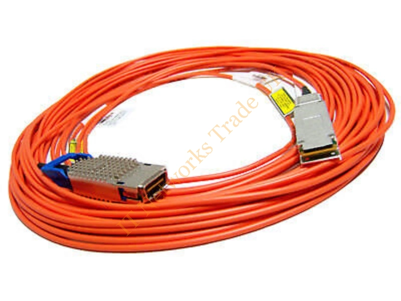 77P8499 IBM Tyco 4x5 CX4-QSFP 20m Fiber Optic Cable