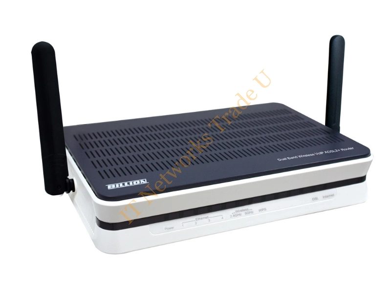7800DXL - Billion 7800DXL Dual-band (2.4 GHz / 5 GHz) Gigabit Ethernet Black,Silver network wireless router