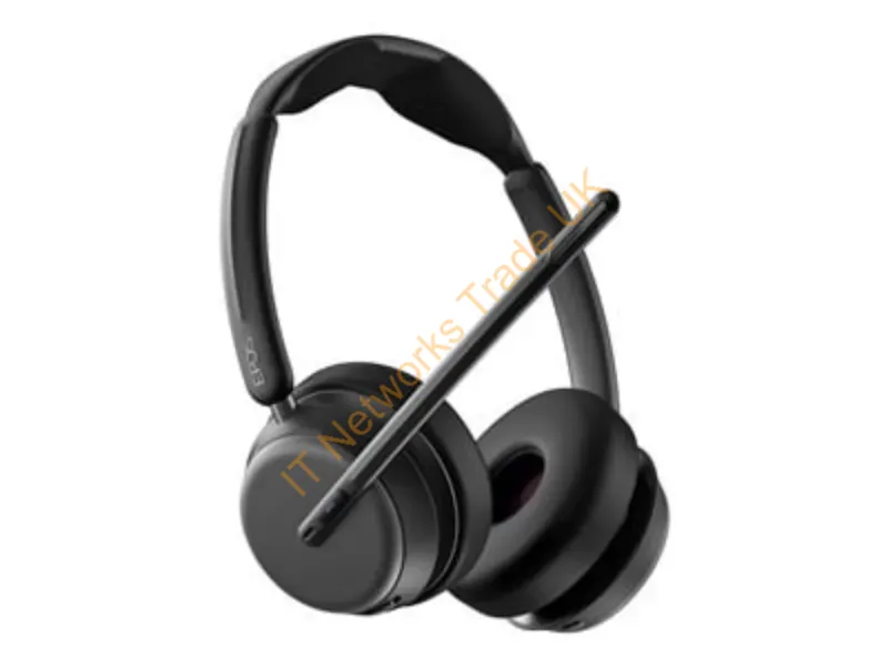 78461567 - Lenovo Impact 1061T Headset Wireless Head-Band Office/Call Center Bluetooth Charging Stand Black