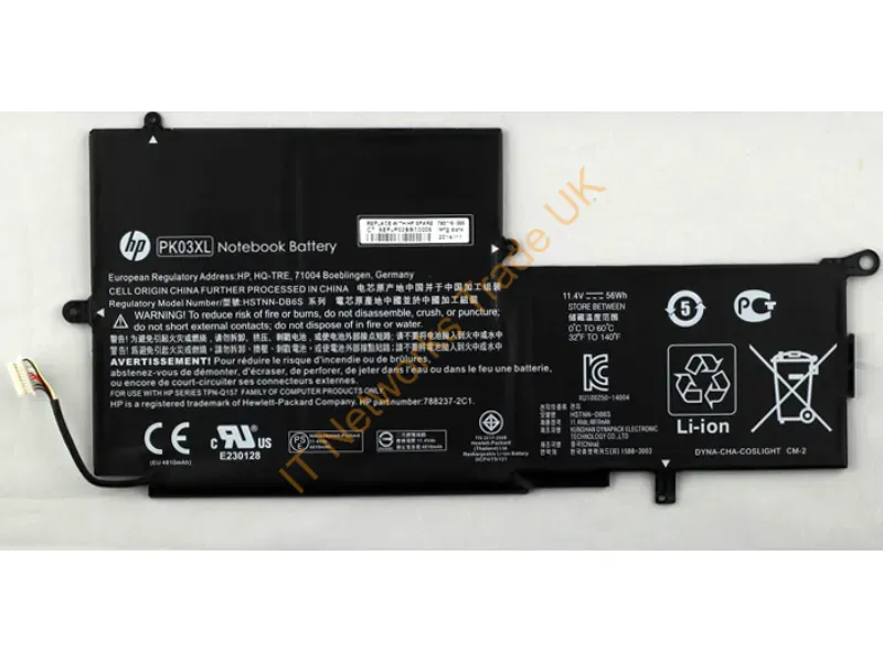 789116-005 HP 3-Cell 56Wh 4.96Ah 11.4V Li-Ion Battery for Envy 13-Y013CL/ENVY X360 13T-Y000 Laptop Battery