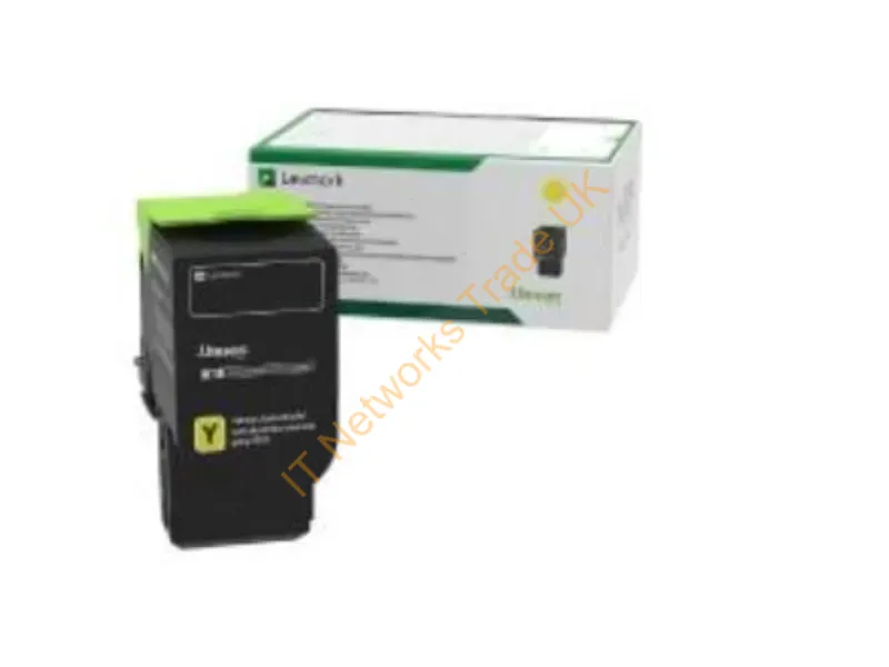 78C10Y0 - Lexmark 78C10Y0 Toner Cartridge Yellow