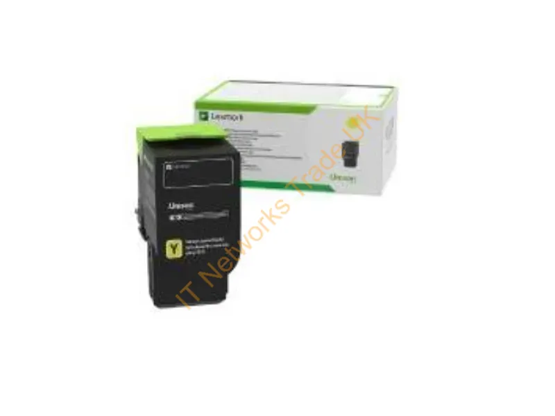 78C1UYE - Lexmark 78C1Uye Toner Cartridge Yellow