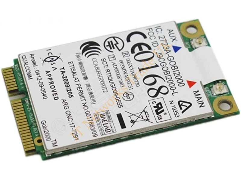 78Y1399 Lenovo ThinkPad Gobi 2000 Broadband WWAN 3G Card Wireless LAN Card