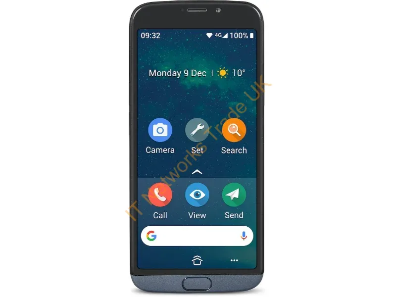 7926 - Doro 8050 13.8 cm (5.45") Single SIM Android 9.0 4G USB Type-C 2 GB 16 GB 3000 mAh Blue