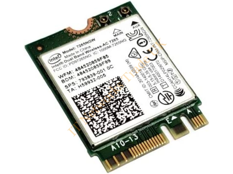 793839-001 HP / Intel 7265NGW Dual Band Wireless Bluetooth Card Wireless LAN Card