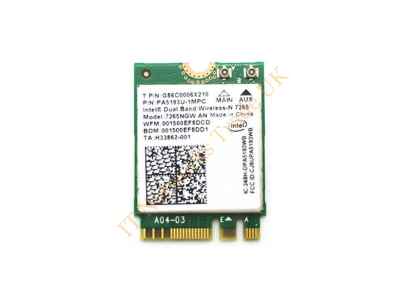 793840-005 HP Intel Wireless-N 7265 AN NGFF 300M Wi-Fi+ Bluetooth 4.0 Dual Band Card Wireless LAN Card
