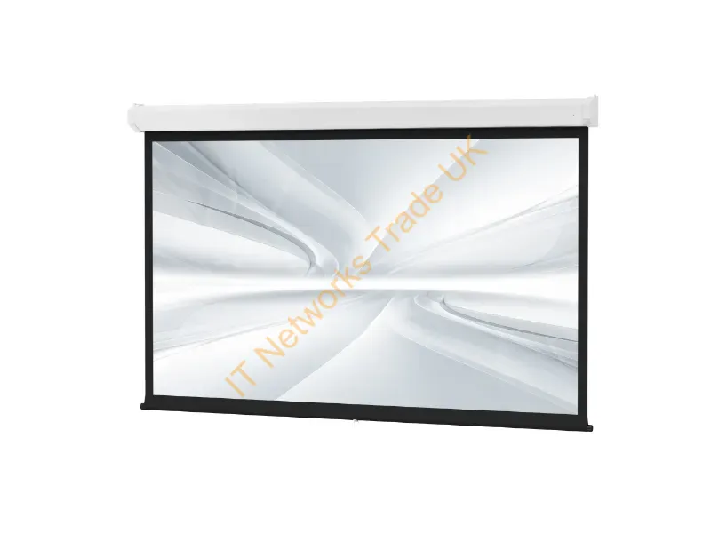 79874 - Da-Lite Model C W/ Csr 12' X 12' Matte White Projection Screen