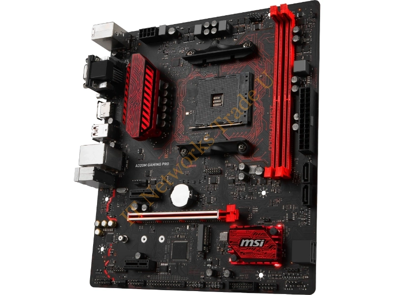 MSI A320M GAMING PRO AMD A320 Socket AM4 Micro ATX