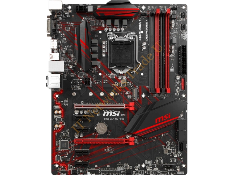 MSI B360 GAMING PLUS Intel B360 LGA 1151 (Socket H4) ATX