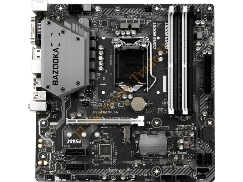 MSI H370M BAZOOKA Intel H370 LGA 1151 (Socket H4) Micro ATX